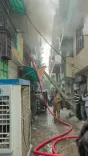 क्या गाजियाबाद में मकान में लगी भीषण आग से बड़ा हादसा टल गया?