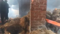 गाजियाबाद: कूलिंग पैड फैक्ट्री में भीषण आग, 8 दमकल गाड़ियों ने 2 घंटे में पाया काबू
