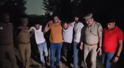गाजियाबाद में दोहरी मुठभेड़: नंदग्राम और भोजपुर में चार बदमाश गोली लगने के बाद गिरफ्तार