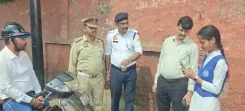 How Are Ghaziabad School Girls Taking Charge of Traffic?