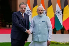 Belgian PM De Wever's India Gate chocolate sculpture melted on way to Modi