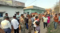 गिरिडीह में विवाहिता की संदिग्ध मौत के बाद उत्पन्न हुआ तनाव, मायके वालों ने किया आगजनी