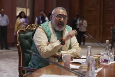 Giriraj Singh Holds MP Textile Roundtable With CM Mohan Yadav