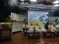 Giriraj Singh joins PM-Kisan event at Pusa varsity