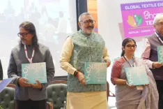 Giriraj Singh launches India's first int'l fashion forecast book at Bharat Tex 2026