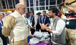 Giriraj Singh Reviews Handloom 4.0 App at IIT Delhi CoE