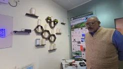 Giriraj Singh Reviews New Age Fibre Products at NITRA, Ghaziabad