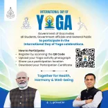 Goa CM Office Invites Students, Officials for Yoga Day 2026