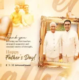 Goa CM Sawant Marks Father's Day With Personal Tribute