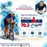 Goa CM Sawant to Flag Off IRONMAN 70.3 at Miramar Beach