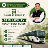 Goa CM Sawant to Flag Off Semi-Luxury KTC Buses in Panaji