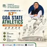 Goa CM Sawant to inaugurate 57th State Athletics Championship