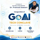Goa CM Sawant to Inaugurate AI Tech Conclave on Oct 22