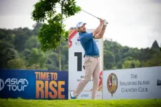 Golf: Ajeetesh Sandhu makes cut at Singapore Open as Soomin Lee takes lead