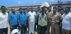 राप्ती नदी में डूबते युवक को 26वीं वाहिनी PAC ने बचाया, गोरखपुर के नौसढ़ रामघाट पर साहसी रेस्क्यू