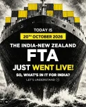 Goyal: India-New Zealand FTA Enters Into Force Today