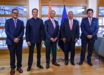 Goyal, Jaishankar call on EU Council President after India-EU FTA