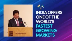 Goyal pitches India as world's fastest-growing market
