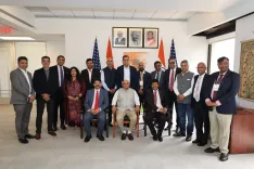 Gujarat CM Bhupendra Patel Visits Indian Consulate in San Francisco