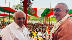 Why is Gujarat CM campaigning in Bihar to urge voters for NDA re-election?