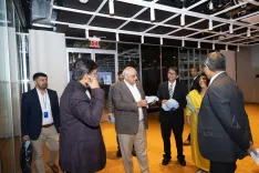 Gujarat CM Bhupendra Patel meets JPMorgan, Uber, IBM in New York to woo investors