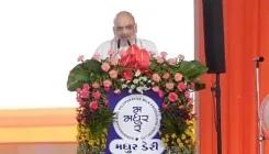 अमित शाह ने गांधीनगर में मधुर डेयरी के ₹128 करोड़ के ऑटोमेटेड प्लांट का उद्घाटन किया