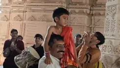 वलीनाथ धाम में कच्छ परिवार का महादान: बेटे 'श्रीयांश' को धर्म सेवा के लिए किया समर्पित