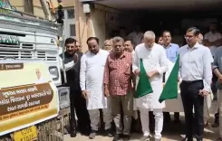 क्या गुजरात के बाढ़ प्रभावित लोगों के लिए राहत सामग्री भेजी गई?
