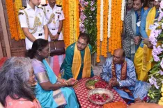 क्या राष्ट्रपति द्रौपदी मुर्मू ने भगवान द्वारकाधीश के दर्शन किए?