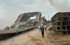 Subhash Bridge demolition: 3 spans razed in Ahmedabad on July 1