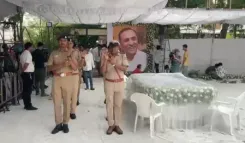 गुजरात : विजय रूपाणी के अंतिम संस्कार से पहले सुरक्षा के कड़े इंतजाम, रूट डायवर्जन लागू