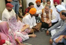 गुलजार सिंह मामला: तरुण चुघ ने संगरूर में परिवार से मुलाकात की, केंद्रीय जांच की मांग