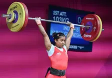 ज्ञानेश्वरी यादव ने ग्लासगो में जीता रजत, 199 किग्रा उठाकर भारत को मिला वेटलिफ्टिंग का पाँचवाँ पदक