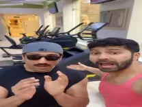 क्या जिम में वरुण धवन और विक्की कौशल ने दिखाई अपनी मस्ती?