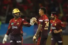 Hales, Pooran and spinners fire TKR into CPL 2025 final