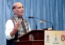 हमारे सैनिकों ने आतंकियों को धर्म के आधार पर नहीं उनके कर्म के आधार पर मारा : राजनाथ सिंह