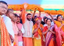 Haryana CM Saini calls on HM Amit Shah, campaigns for party in Patna 