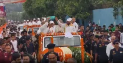 फरीदाबाद में 'नमो' मैराथन: CM नायब सैनी ने दिखाई हरी झंडी, 1,35,000 से अधिक प्रतिभागी; शिखर धवन भी शामिल