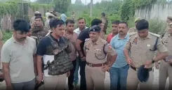 अंकित बालियान हत्याकांड: शामली एनकाउंटर में दो शूटर ढेर, दो पुलिसकर्मी घायल