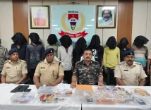 क्या हजारीबाग में 80 लाख की डकैती का खुलासा हुआ? नौ अपराधी गिरफ्तार, जेवरात बरामद