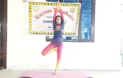 हिमाचल प्रदेश : योग में कई रिकॉर्ड अपने नाम कर चुकी हैं हमीरपुर की 'रबर डॉल'