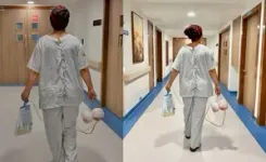 Hina Khan is ‘walking towards corridors of healing’ post her chemotherapy