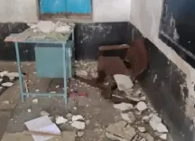 उदयपुर के सरकारी स्कूल में छत का प्लास्टर गिरा, 5 छात्र घायल; विभाग को पहले ही दी गई थी जर्जर भवन की सूचना