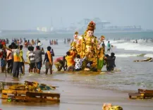 मुंबई गणेशोत्सव: सातवें दिन 6,436 प्रतिमाओं का शांतिपूर्ण विसर्जन, BMC ने दी क्लीन चिट