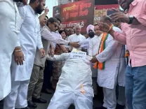 भाजपा का आरोप: पंजाब के पूर्व मंत्री की गिरफ्तारी अमित शाह के बयान का परिणाम