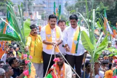 कर्नाटक में BJP की 'सेवा संकल्प यात्रा': विजयेंद्र का कांग्रेस सरकार पर किसान मुआवजे को लेकर हमला