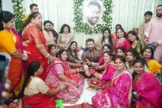 चिराग पासवान ने पटना में मनाया रक्षा बंधन, आरक्षण समीक्षा को बताया 'खात्मे की साज़िश'