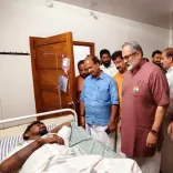केरल: भाजपा का केपीसीसी मार्च, पुलिस ने दागी वाटर कैनन; राजीव चंद्रशेखर भी भीगे