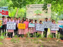 दिल्ली: डीडीए ने 23 लाख पौधों के लक्ष्य में से 6.62 लाख रोपे, सितंबर तक चलेगा मेगा अभियान