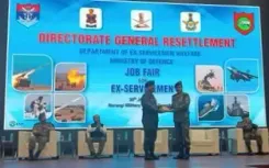 दिल्ली कैंट में पूर्व सैनिकों के लिए रक्षा मंत्रालय का विशाल रोजगार मेला आयोजित